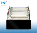 Danfoss Compressor Cake Pastry Refrigerator Showcase 1200mm With 3*18W LED