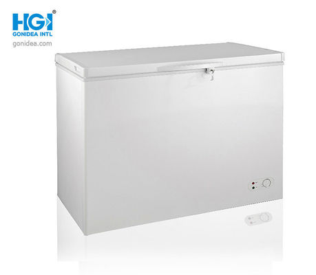 352 ลิตร Commercial Single Door Top Chest Freezer สีขาว