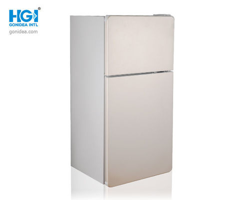 50Hz 70L Silver Mini Top Mounted ตู้แช่แข็งต้านเชื้อแบคทีเรีย 2.5 ลูกบาศก์ฟุตตู้เย็น