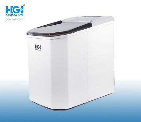 เครื่องจ่ายน้ำแข็งแบบพกพาขนาดเล็ก 1.5 ลิตร 33 ปอนด์ เครื่องจ่ายน้ำแข็ง ABS Plastic