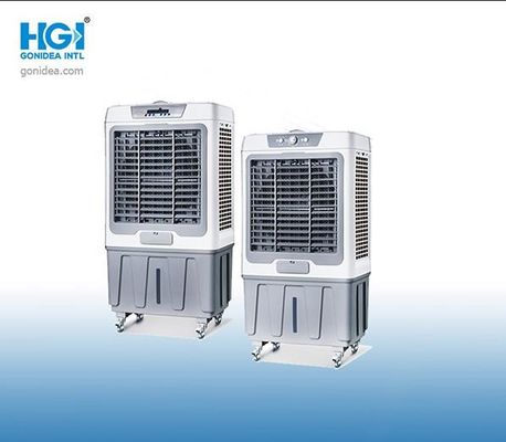 ขนาดกะทัดรัด 90L Water Evaporative Cooling Air Cooler ตั้งพื้น