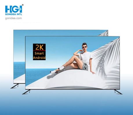 ทีวีจอ LCD LED LCD ไร้ขอบ 2K ความละเอียดสูง