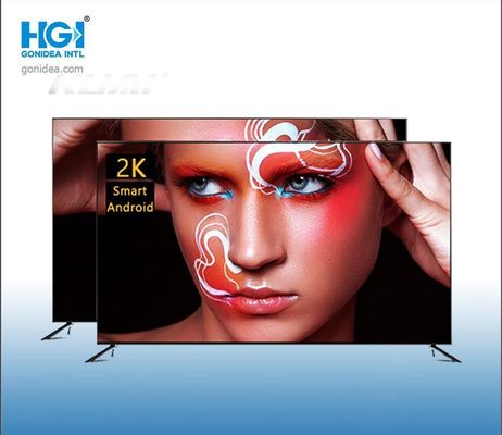 2K 43 นิ้วจอแบนทีวีสมาร์ท LED LCD แสดงผล Monitor