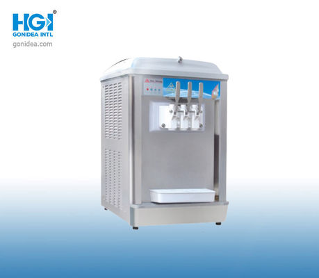 เครื่องทำไอศกรีมซอฟต์ครีมแบบตั้งโต๊ะ 12 ~ 16L/H
